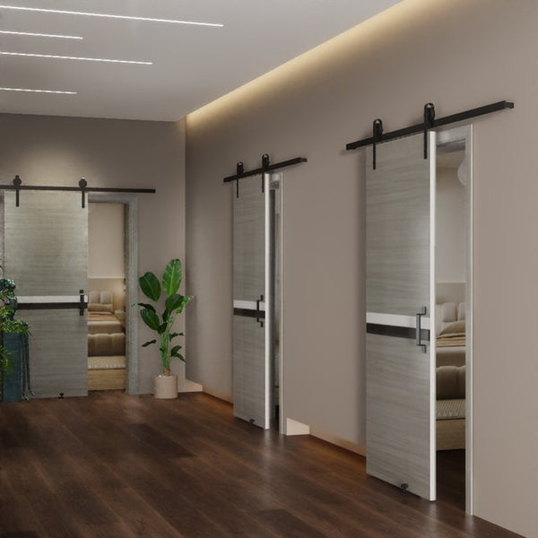 English Elm Crazy Elf Melamine Mdf Door Slab Waterproof Scratch Resistant Panel for Any Room W936126319