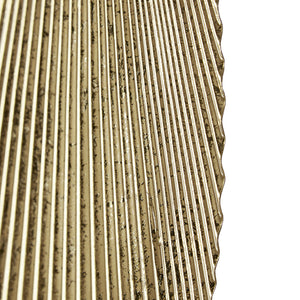 English Elm Half-moon Gold Metal Wall Decor Set – Dimensional 2-Piece Modular Art, 13.75"x27.5", Vertical/Horizontal Options B035129217