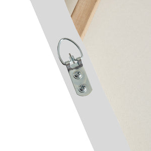 English Elm Hand Hand-Embellished Windswept Highland Bull Canvas Wall Art 26x20 Rustic Farmhouse Focal Piece B035129227