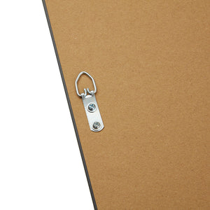 English Elm Rosie Denim-Clad Cat Portrait Framed Canvas Wall Art, 16.5x20.5, Polka Dot Bandanna, Empowering Decor B035129240