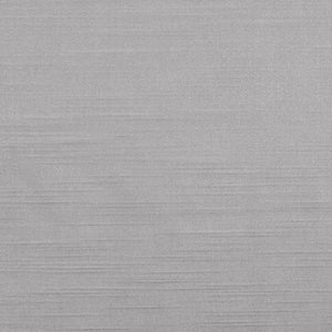 English Elm Pleat Curtain Panel with Tieback Avignon Satin Sheen Box Pleat 52x84 Elegant Textured Drapery Silver 4.72 L x 11.81 W x 14.96 H B035129640