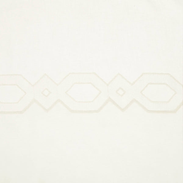 English Elm Embroidery Curtain Panel - Elegant Semi-Sheer Design, Lightweight Polyester, 52"W X 84"L For Any Room B035129648