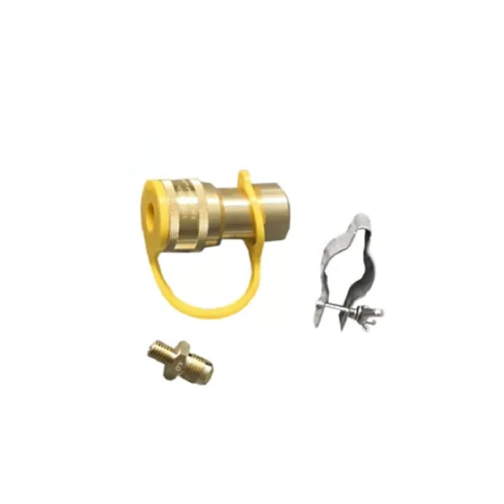 English Elm Fire Pit Natural Gas Conversion Kit Stainless Steel Quick Connect Outdoor Upgrade B120141806