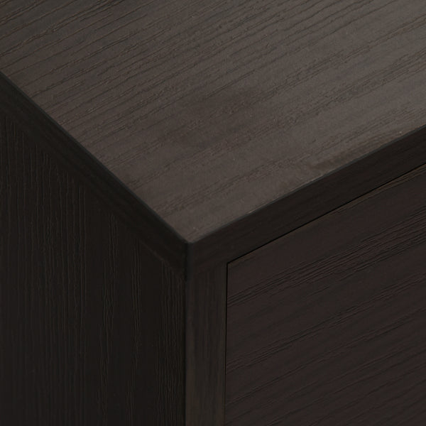 English Elm 5 Drawer File Cabinet Organizer with Wheels, Nordic Minimalist Brown, 5-Drawer Heavy-Duty Smooth-Glide Storage W2225142086