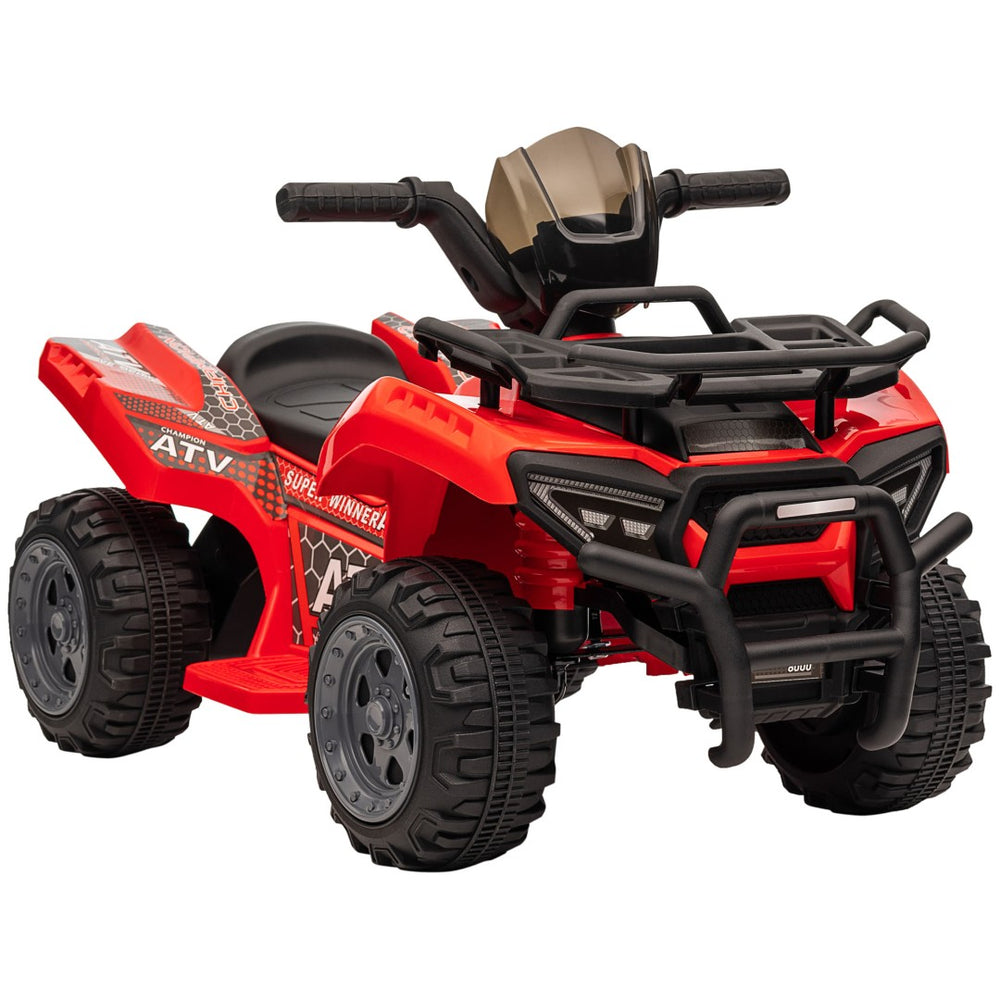 English Elm Kids Electric Toddler Quad Ride on Atv with Forward Reverse and Rugged Terrain Wheels W2225141989