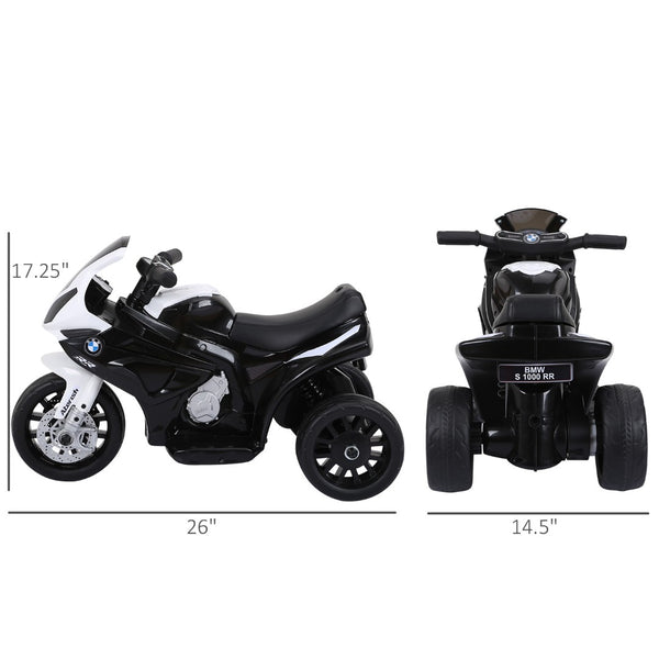 English Elm 6v Bmw Licensed Toddler Ride on Motorcycle Three Wheel Electric Toy with Lights W2225141978