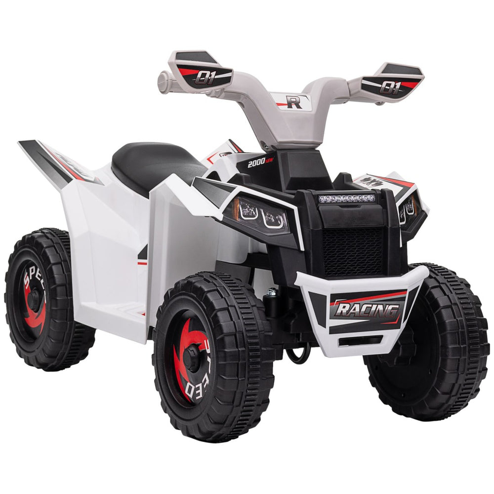 English Elm Kids Electric Toddler Quad Ride on Atv with Forward Reverse and Rugged Terrain Wheels W2225141999