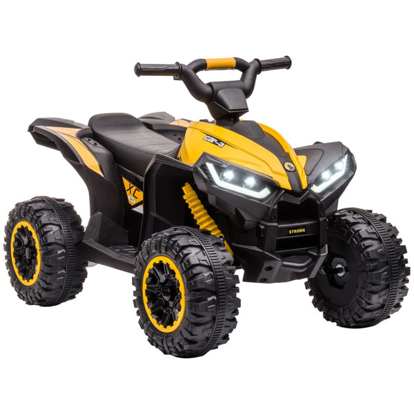 English Elm Licensed 6v Battery Powered Kids Dirtbike Three Wheel Ride on Toddler Motorcycle Yellow W2225141994
