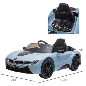 English Elm Licensed Bmw I8 Coupe Kids Ride on Car with Remote Control Suspension and Mp3 W2225141985