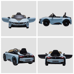 English Elm Licensed Bmw I8 Coupe Kids Ride on Car with Remote Control Suspension and Mp3 W2225141985