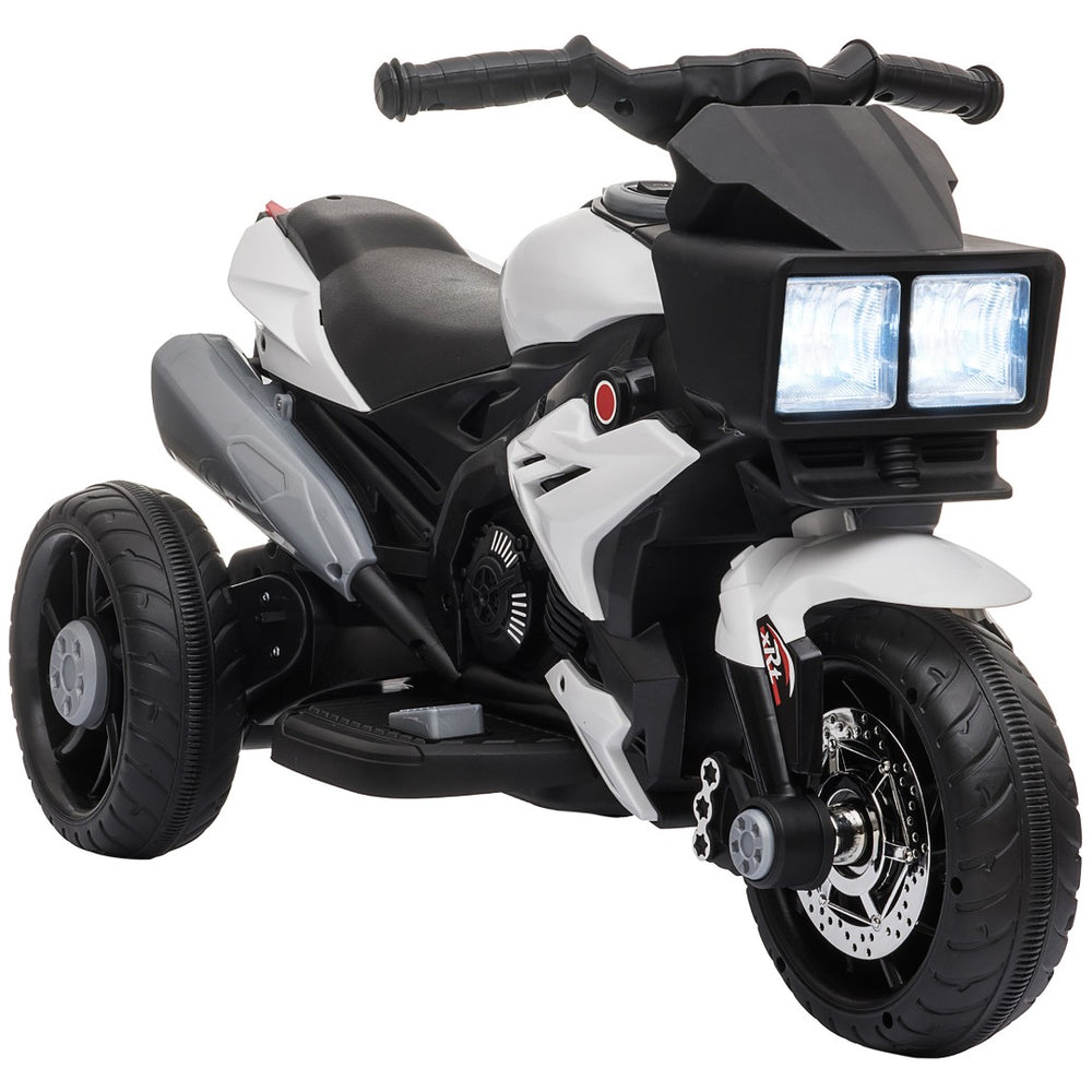 English Elm 6v Battery Powered Kids Motorbike with Headlights Wide Tires and Engine Sounds W2225141983