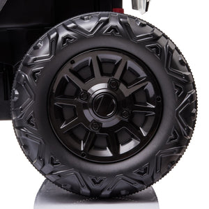 English Elm 12v Dual Motor Kids Ride on Utv with Suspension Remote Control and Mp3 Input W2225141986