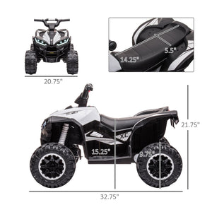 English Elm Licensed 6v Battery Powered Kids Dirtbike Three Wheel Ride on Toddler Motorcycle W2225141993