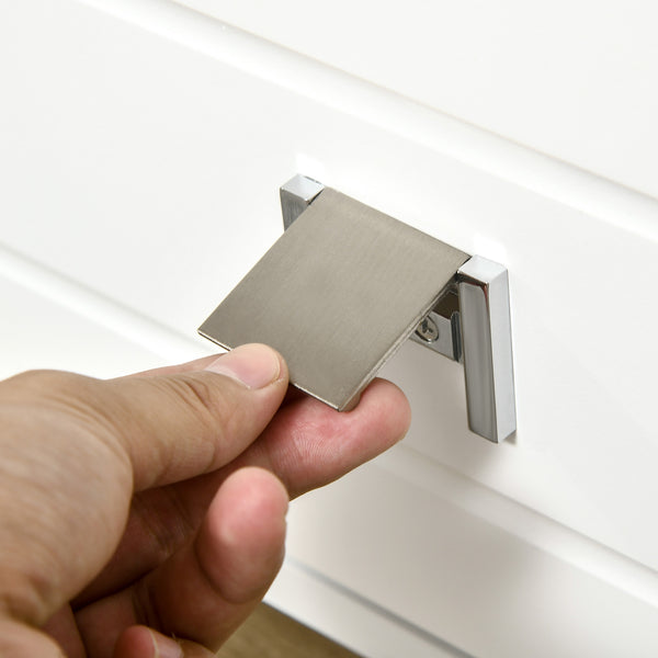 English Elm Hall Tree Entryway Bench with Coat Rack, Storage Cabinet, Drawers & Hooks for Mudroom White W2225S00023