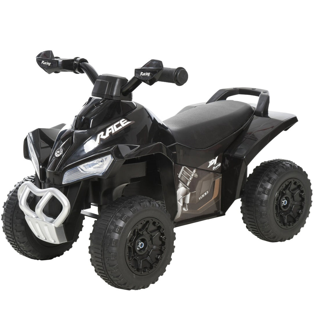 English Elm Aosom Toddler Foot to Floor Ride on Atv Toy with Led Lights and Music Controls W2225142269