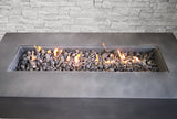 English Elm Concrete Propane Outdoor Fire Pit Table (Charcoal) 56 Inches Cm-1025