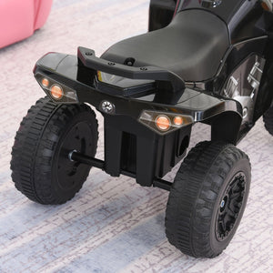 English Elm Aosom Toddler Foot to Floor Ride on Atv Toy with Led Lights and Music Controls W2225142269