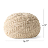 Christopher Knight Home® Noble House Hazel Pouf