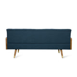 Christopher Knight Home® - Noble House - Jalon Mid-Century Modern Tufted Fabric Sofa