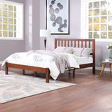 Christopher Knight Home® - Noble House - Norgate Modern Farmhouse Acacia Wood Queen Bed Platform