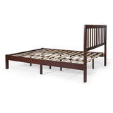 Christopher Knight Home® - Noble House - Norgate Modern Farmhouse Acacia Wood Queen Bed Platform