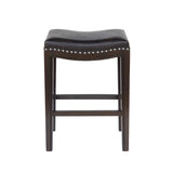 Christopher Knight Home® - Noble House - Avondale Contemporary Studded Fabric Counter Stool (Set of 2)