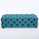 Christopher Knight Home® - Noble House - Piper Modern Glam Tufted Velvet Ottoman Bench