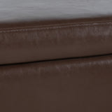 Christopher Knight Home® - Noble House - York Bonded Leather Storage Ottoman Bench