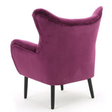 Christopher Knight Home® - Noble House - Seigfried Fuchsia velvet Arm Chair