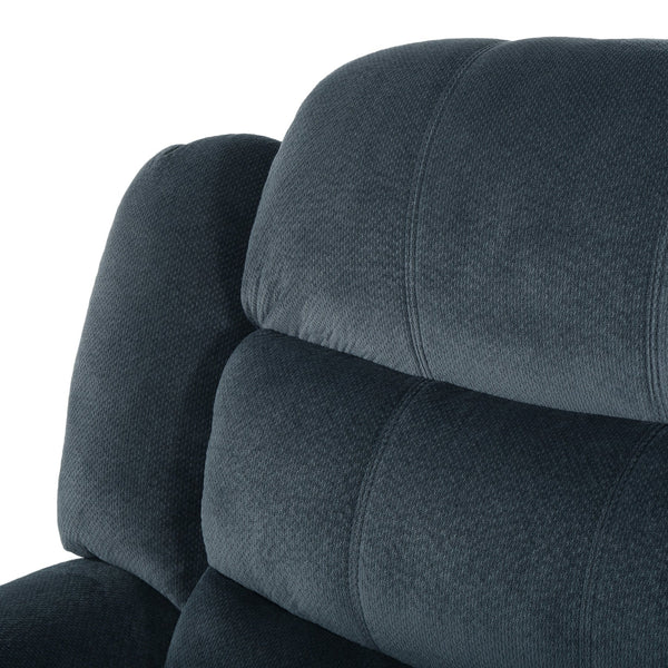 English Elm Christopher Knight Home® - Classic Glider Recliner with Luxurious PU Upholstery, Spacious Seat, Durable Frame, Ultimate Comfort Steel Gray 57412.00FSTL