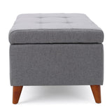 Christopher Knight Home® - Noble House - Harper Fabric Storage Ottoman