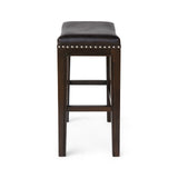 Christopher Knight Home® - Noble House - Avondale Contemporary Studded Fabric Counter Stool (Set of 2)