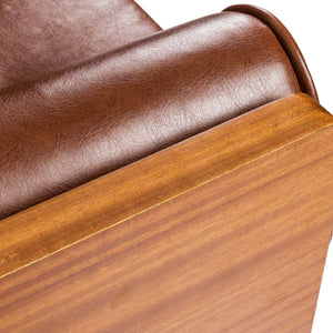 English Elm Aidan Tufted Fabric Sofa with Diamond Stitching and Gold Tipped Rubberwood Legs 61688.00PUCOGN