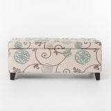 Christopher Knight Home® - Noble House - Breanna Contemporary Fabric Upholstered Storage Ottoman