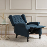 Christopher Knight Home® - Noble House - Walter Dark Blue Fabric Recliner