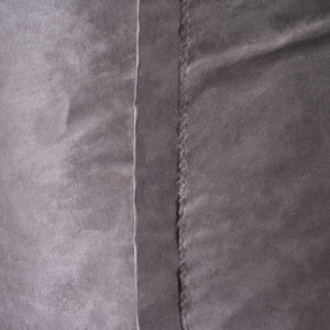 English Elm Christopher Knight Home® - Asher Charcoal Microfiber Suede 6.5ft Cylinder Bean Bag Cover – Soft, Removable, Childproof Zipper 37957.00SKIN