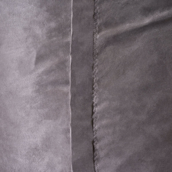 English Elm Christopher Knight Home® - Asher Charcoal Microfiber Suede 6.5ft Cylinder Bean Bag Cover – Soft, Removable, Childproof Zipper 37957.00SKIN