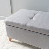 Christopher Knight Home® - Noble House - Harper Fabric Storage Ottoman