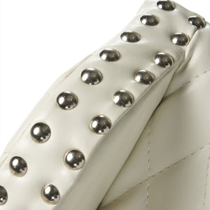 English Elm Christopher Knight Home® - EATON Barstool Ivory Quilted Bonded Leather Counter Stool with Curved Arms, Sturdy Wood Frame, No Assembly Required 57025.00