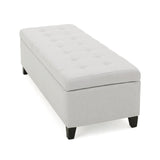 Christopher Knight Home® - Noble House - Mission Fabric Storage Ottoman