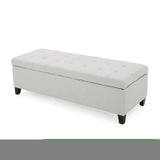 Christopher Knight Home® - Noble House - Mission Fabric Storage Ottoman