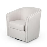 Christopher Knight Home® - Noble House - Maya Contemporary Fabric Swivel Chair