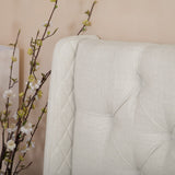 Christopher Knight Home® - Noble House - Lidia Contemporary Full/Queen Tufted Wingback Fabric Headboard