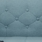 Christopher Knight Home® - Noble House - Jalon Mid-Century Modern Tufted Fabric Sofa