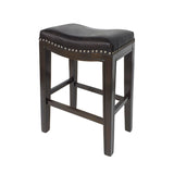 Christopher Knight Home® - Noble House - Avondale Contemporary Studded Fabric Counter Stool (Set of 2)