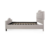 Christopher Knight Home® - Noble House - Virgil Fully Upholstered King Sized Bed