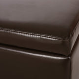 Christopher Knight Home® - Noble House - York Bonded Leather Storage Ottoman Bench