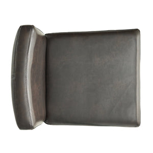 English Elm Christopher Knight Home® - [ Set of 2 26" Portman Bonded Leather Counter Height Barstool Brown - Elegant Wood Frame, Comfortable Seat WF530923BRN