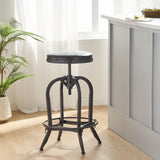 Christopher Knight Home® - Noble House - Gunner Swivel Iron Bar Stool