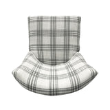 Christopher Knight Home® - Noble House - Harman Contemporary Upholstered Plaid Dining Chairs - Set of 2